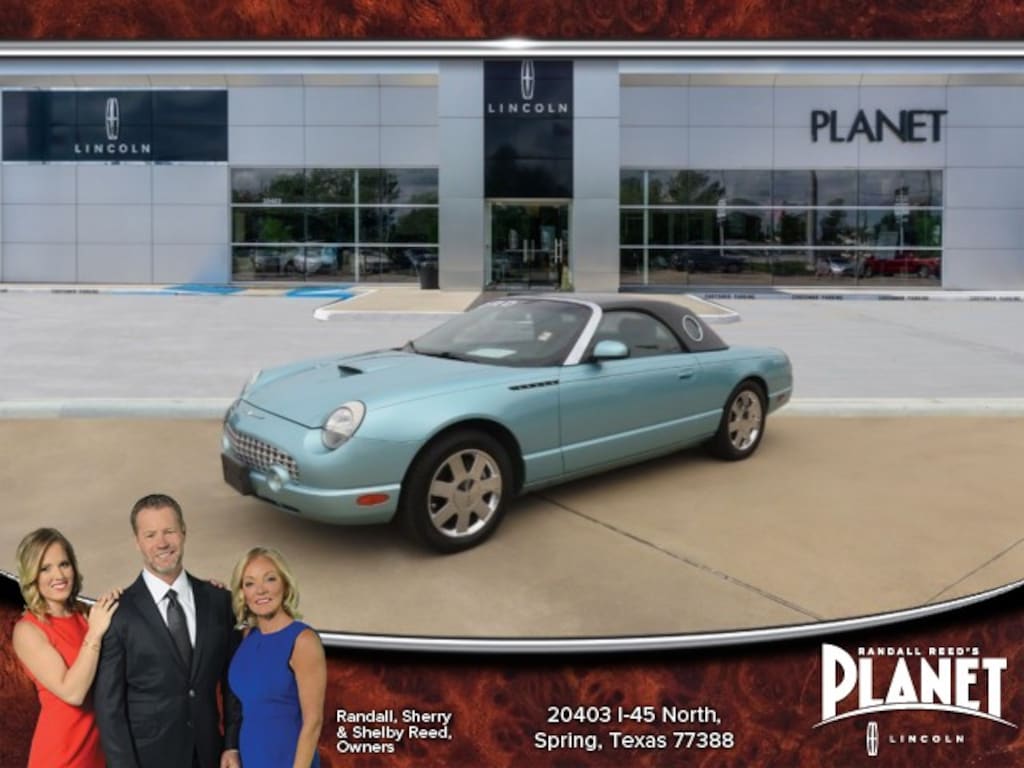 Used 2002 Ford Thunderbird 2dr Conv w/Hardtop Premium Convertible