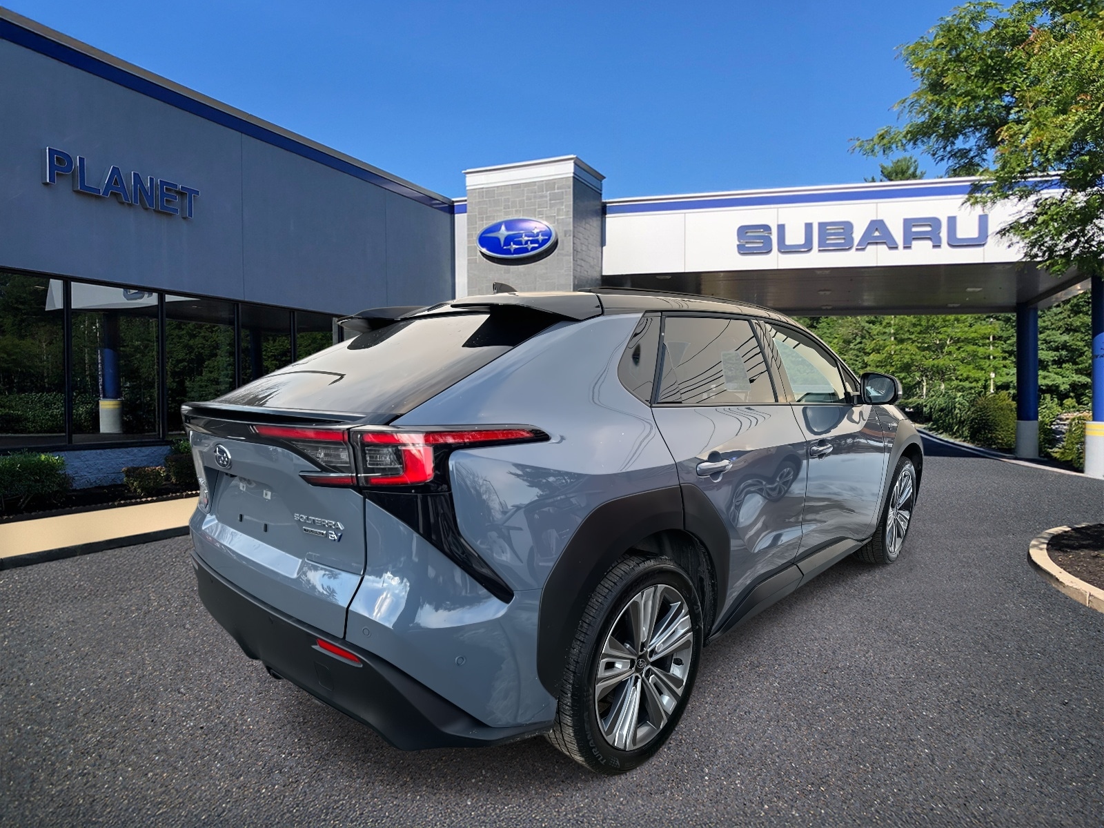 Used 2024 Subaru Solterra Touring with VIN JTMABABA1RA060855 for sale in Hanover, MA