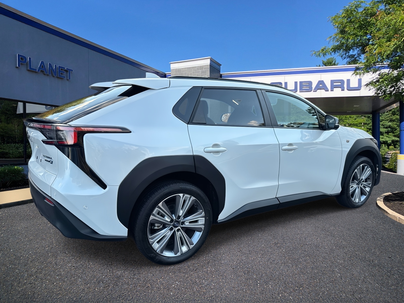 Used 2023 Subaru SOLTERRA Limited with VIN JTMABABA9PA015546 for sale in Hanover, MA