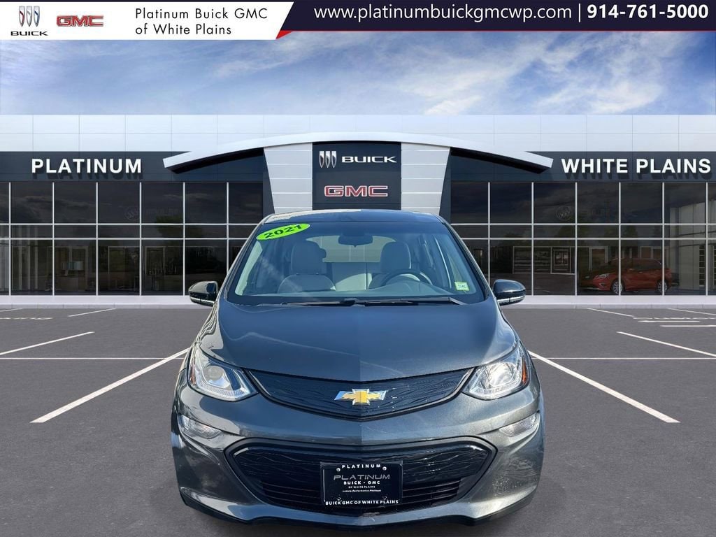 Used 2021 Chevrolet Bolt EV LT with VIN 1G1FY6S06M4104227 for sale in White Plains, NY