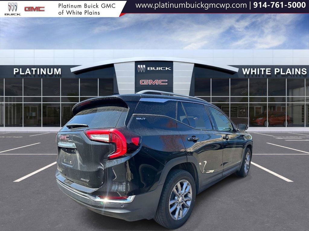 Used 2022 GMC Terrain SLT with VIN 3GKALVEV0NL301038 for sale in White Plains, NY