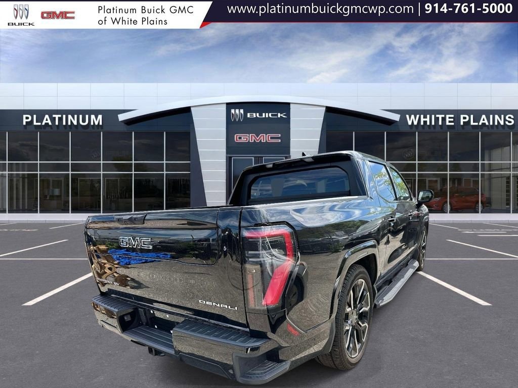 Used 2025 GMC Sierra EV Denali with VIN 1GT10MED8SU412945 for sale in White Plains, NY