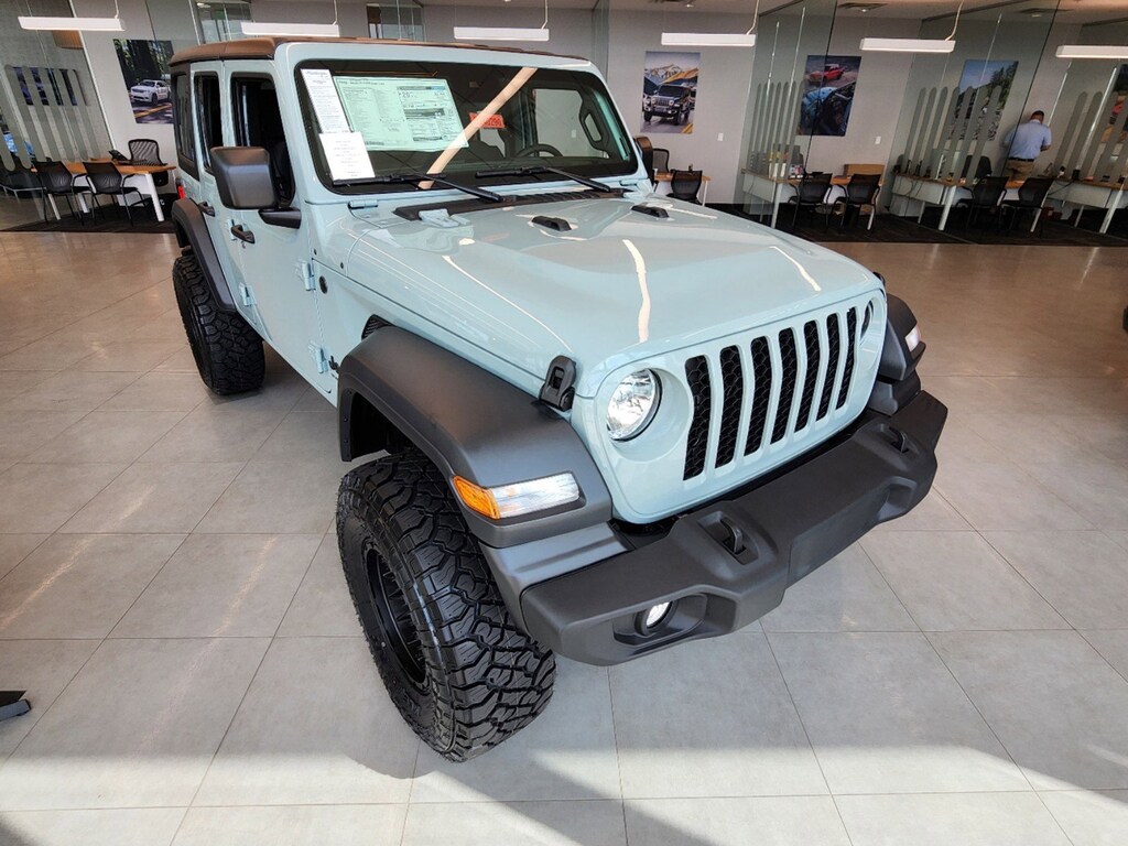 New 2024 Jeep Wrangler 4DOOR SPORT S For Sale Terrell TX