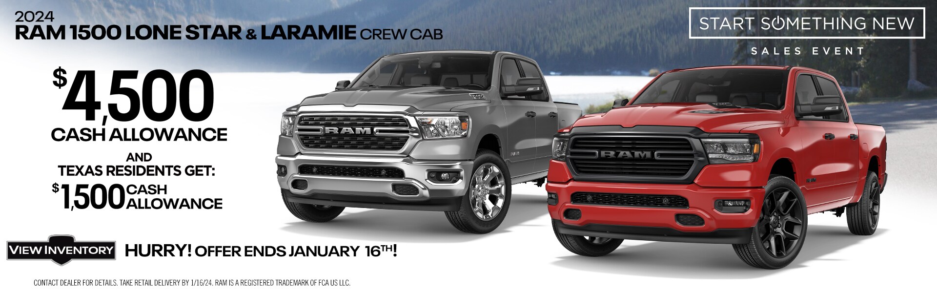 Chrysler Dodge Jeep Ram Terrell TX New Used & PreOwned Auto