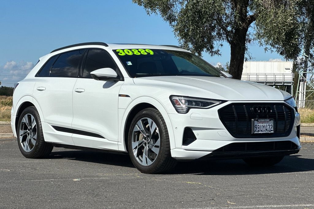 Used 2022 Audi e-tron Premium with VIN WA1AAAGE9NB037983 for sale in Tracy, CA