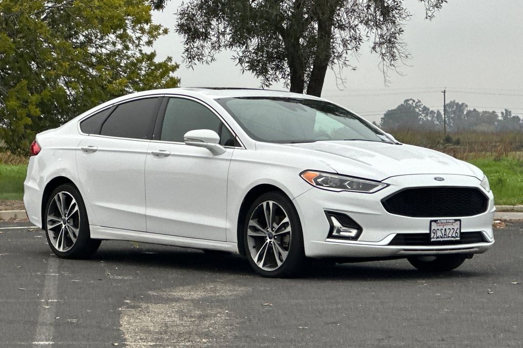 Used 2020 Ford Fusion Titanium with VIN 3FA6P0D93LR128211 for sale in Tracy, CA