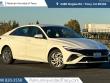 New 2026 Hyundai Elantra Hybrid Blue Sedan