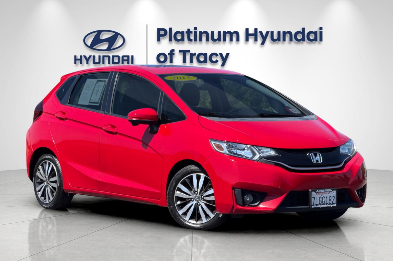 Used 2015 Honda Fit EX with VIN 3HGGK5H81FM776306 for sale in Tracy, CA
