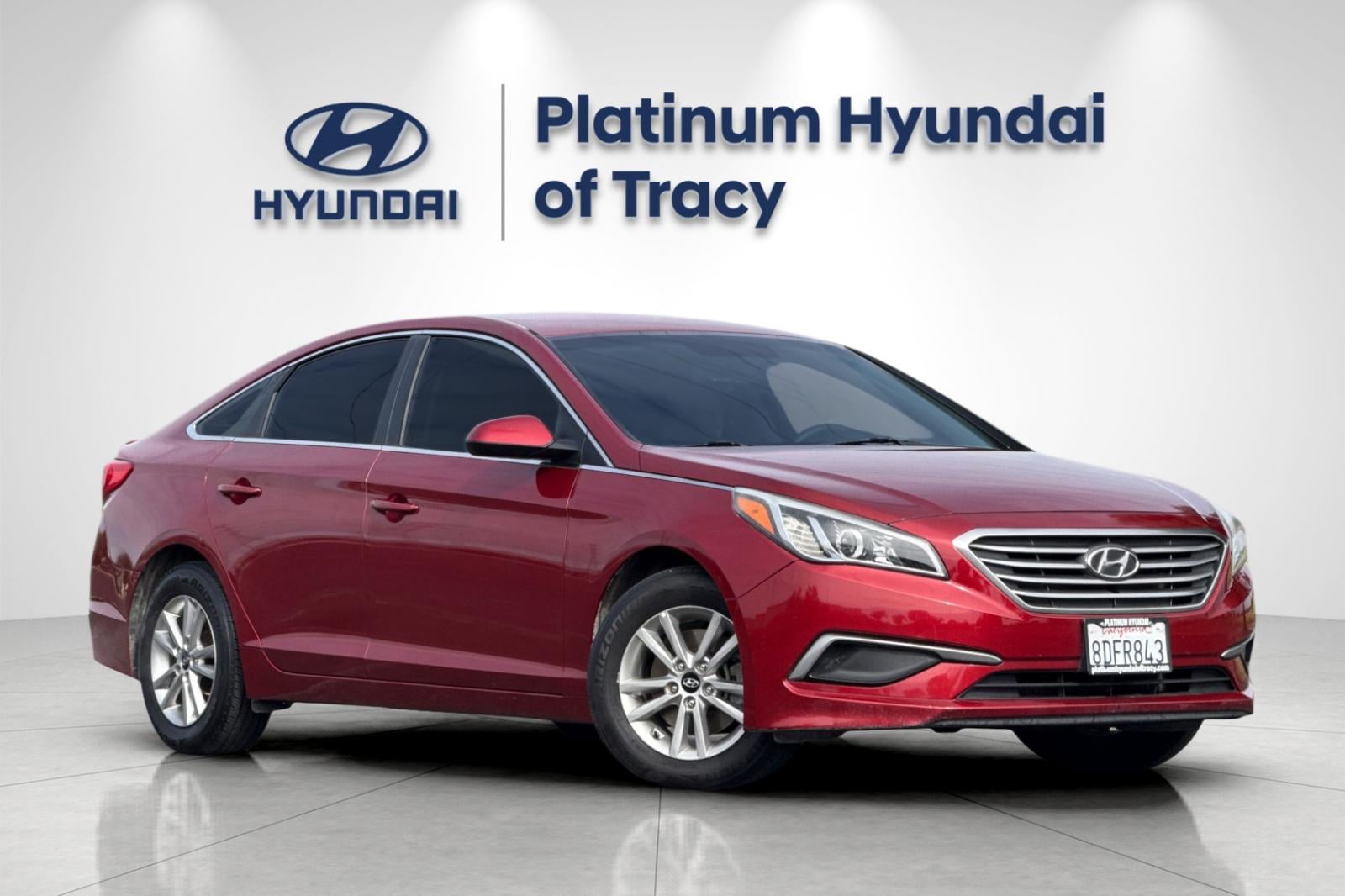 Used 2016 Hyundai Sonata SE with VIN 5NPE24AF2GH340399 for sale in Tracy, CA