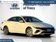 New 2026 Hyundai Elantra Hybrid Blue Sedan