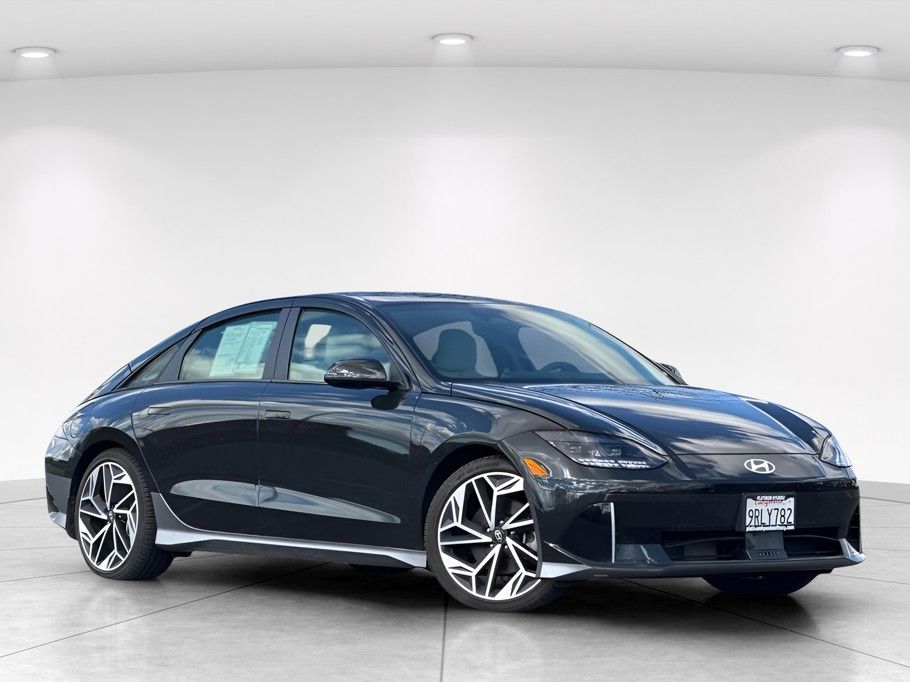 Certified 2023 Hyundai IONIQ 6 SEL with VIN KMHM34AA9PA037782 for sale in Tracy, CA