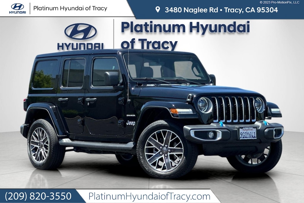 Used 2023 Jeep Wrangler 4xe Sahara SUV