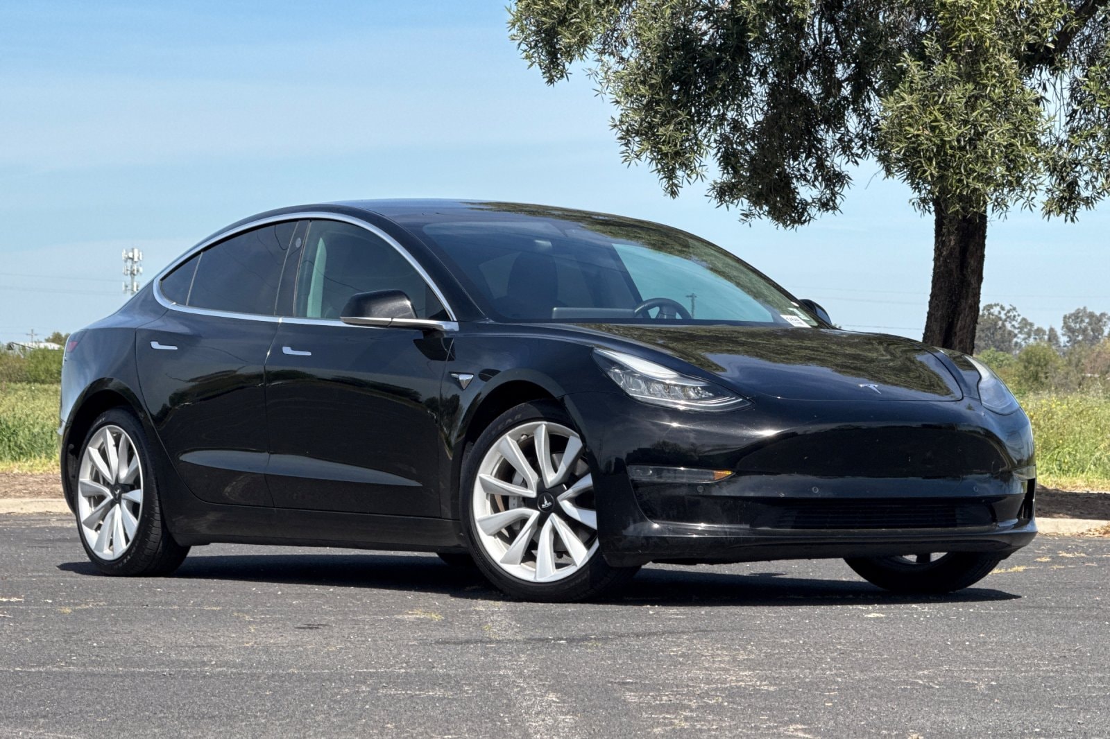 Used 2020 Tesla Model 3 Base with VIN 5YJ3E1EA4LF745748 for sale in Tracy, CA