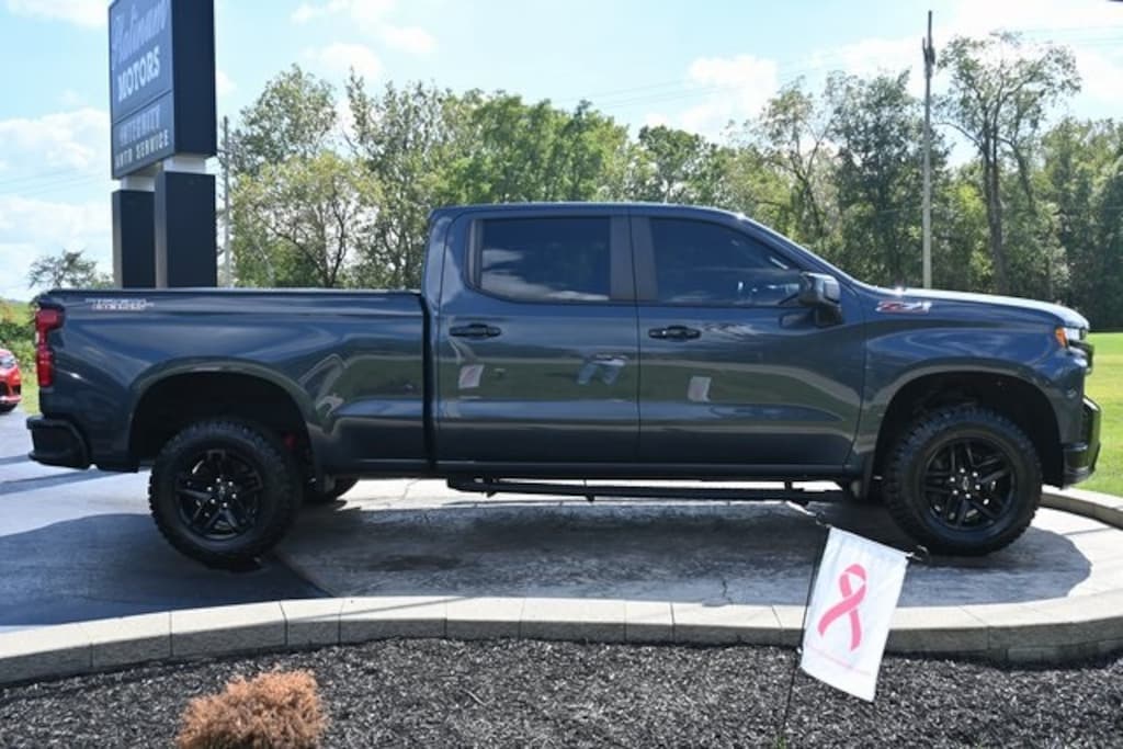 Used 2022 Chevrolet Silverado 1500 LTD LT Trail Boss Truck Crew Cab