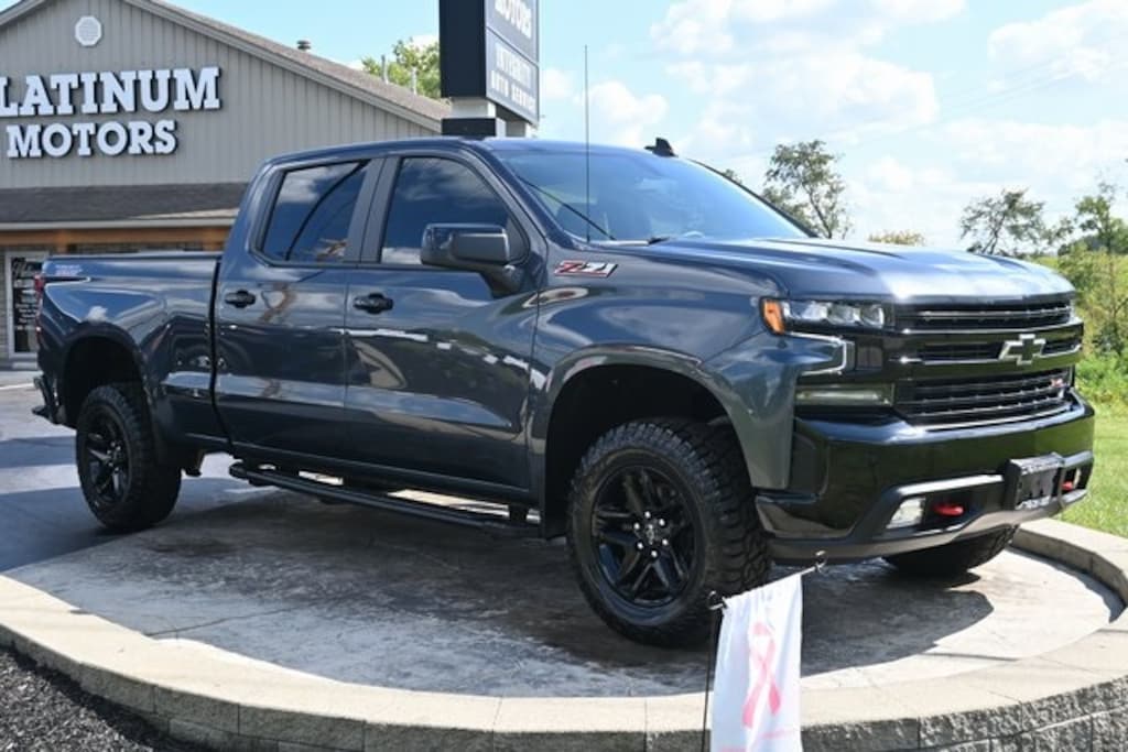 Used 2022 Chevrolet Silverado 1500 LTD LT Trail Boss Truck Crew Cab