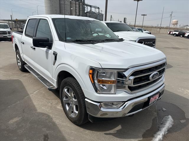 Used 2022 Ford F-150 XLT with VIN 1FTFW1E8XNKD46100 for sale in Lexington, NE