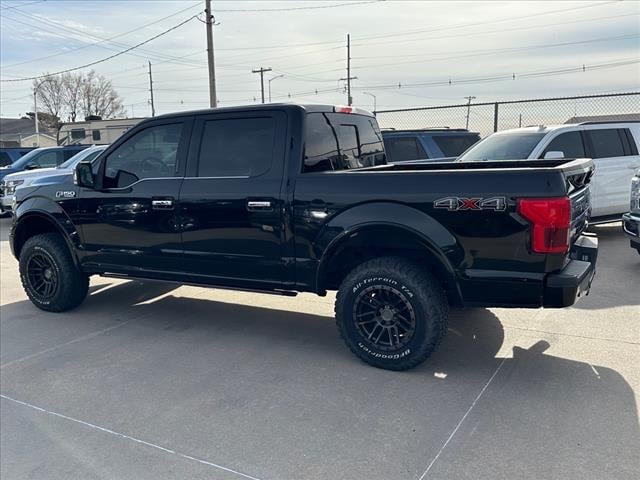 Used 2019 Ford F-150 Platinum with VIN 1FTEW1E47KFB49169 for sale in Lexington, NE