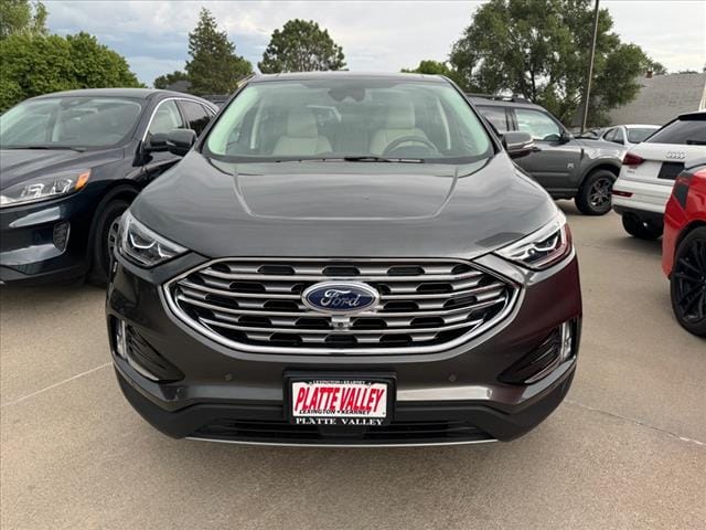 Used 2020 Ford Edge Titanium with VIN 2FMPK4K97LBB53761 for sale in Lexington, NE