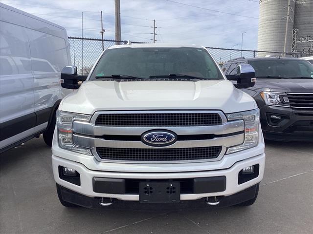 Used 2018 Ford F-150 Platinum with VIN 1FTFW1EG8JFB28442 for sale in Lexington, NE
