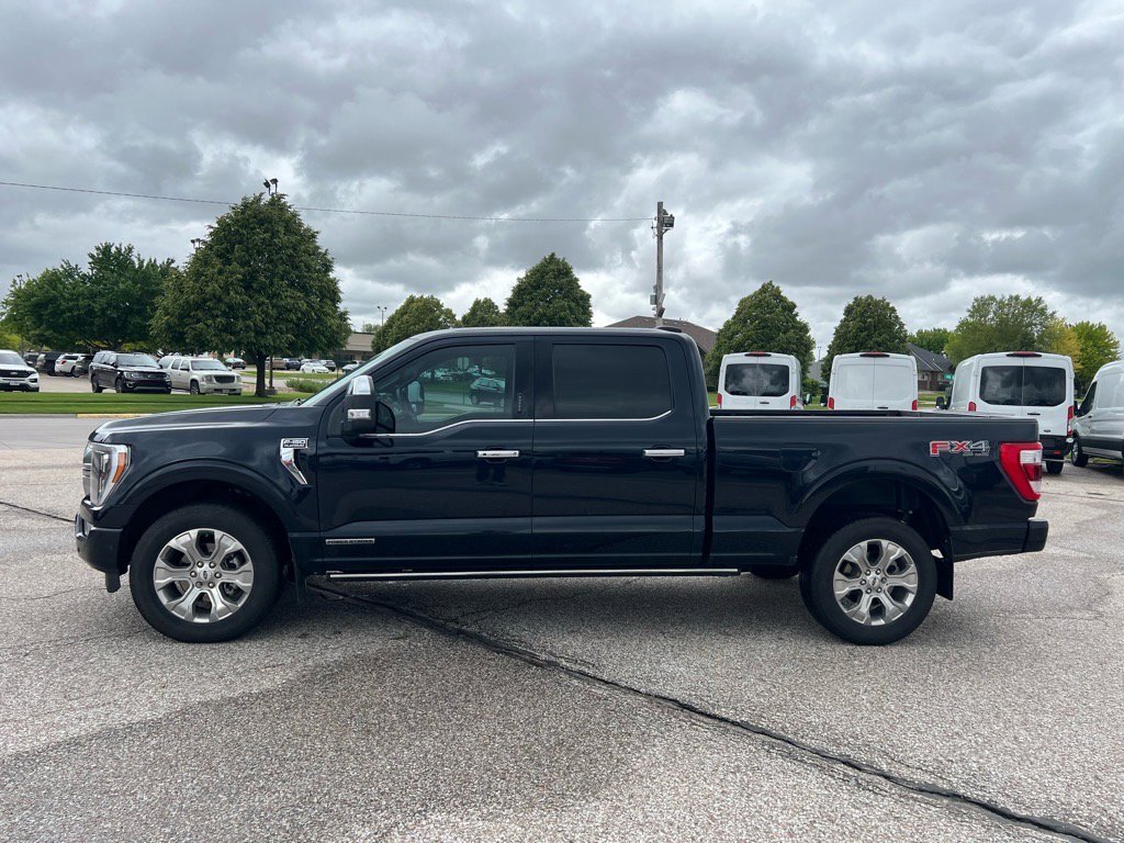 Used 2021 Ford F-150 Platinum with VIN 1FTFW1E19MFC59945 for sale in Kearney, NE