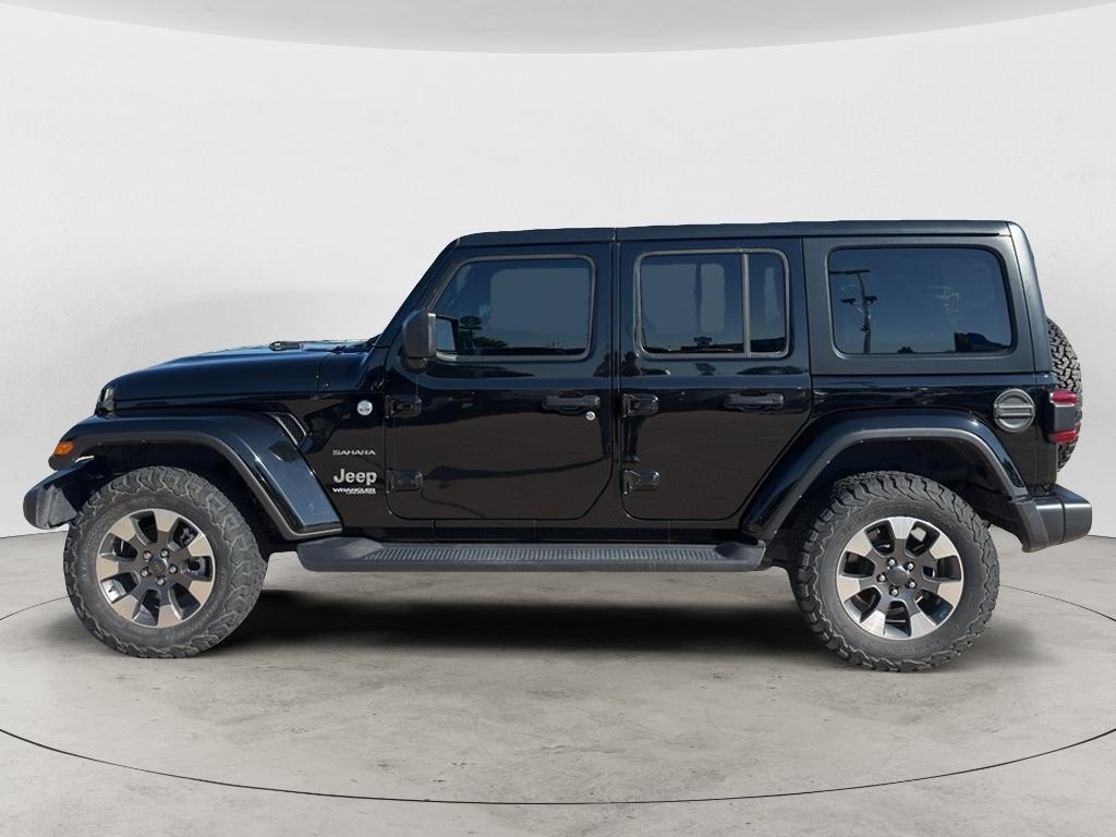 Used 2022 Jeep Wrangler Unlimited Sahara Wagon; Open Body