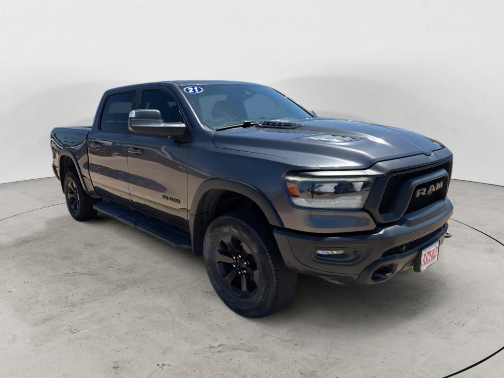 Used 2021 Ram 1500 Rebel Cab; Crew; Short Bed