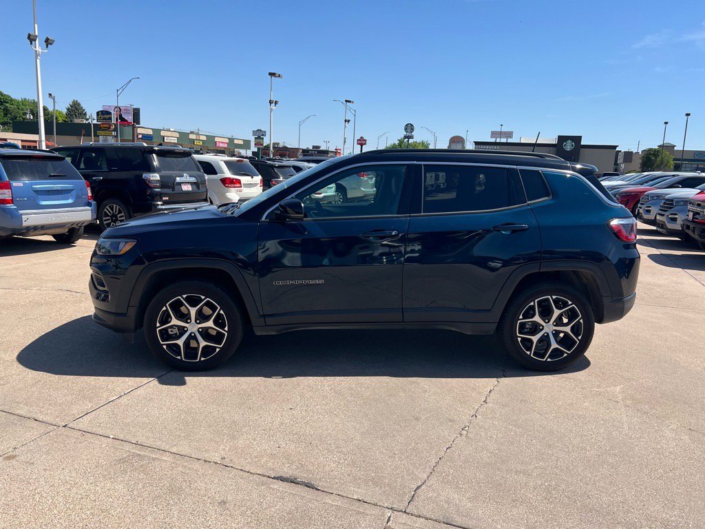 Used 2024 Jeep Compass Limited with VIN 3C4NJDCN2RT175626 for sale in Kearney, NE
