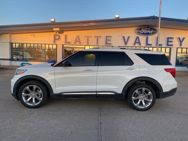 Used 2020 Ford Explorer Platinum with VIN 1FM5K8HC1LGA03333 for sale in Kearney, NE