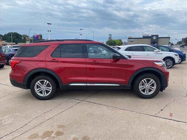 Used 2021 Ford Explorer XLT with VIN 1FMSK8DH3MGA93512 for sale in Kearney, NE