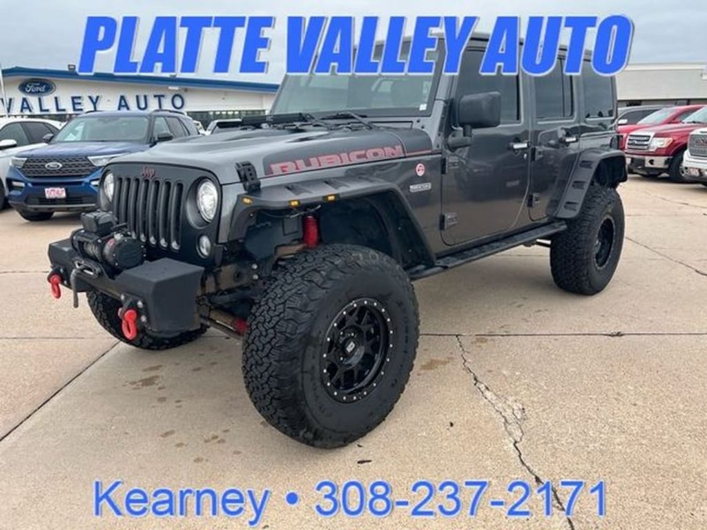 Used 2017 Jeep Wrangler JK Unlimited Rubicon 4x4 SUV