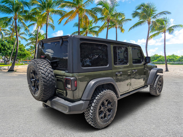 Used 2021 Jeep Wrangler Unlimited Willys Sport SUV