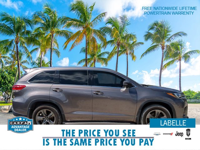 Used 2019 Toyota Highlander Limited Platinum Sport Utility