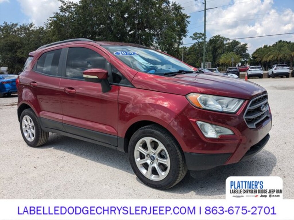 Used 2020 Ford EcoSport SE Sport Utility