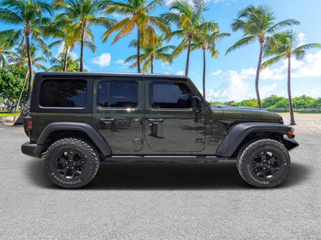 Used 2021 Jeep Wrangler Unlimited Willys Sport SUV