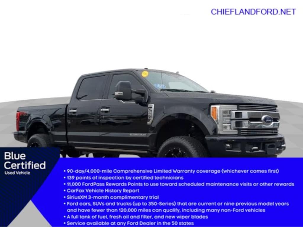 Certified 2018 Ford Super Duty F-250 SRW Crew 4WD Limited Crew Cab Pickup