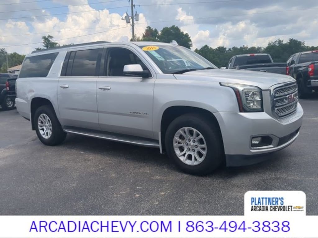 Used 2015 GMC Yukon XL SLT Sport Utility