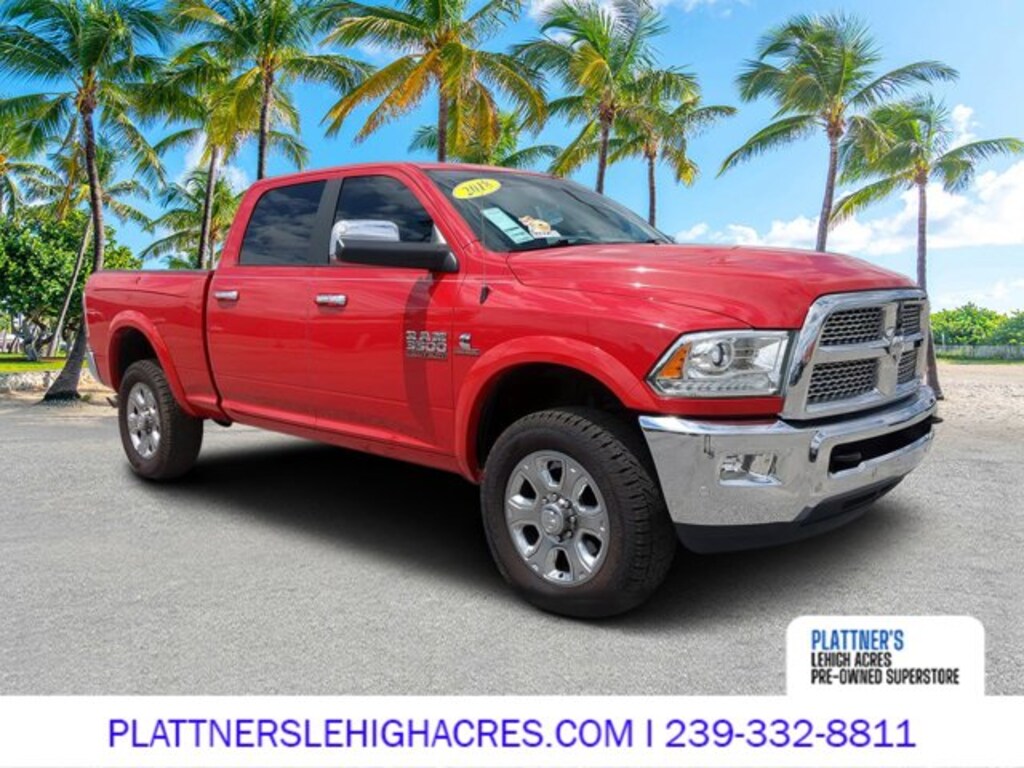 Certified 2018 Ram 3500 Crew 4WD Laramie Crew Cab Pickup