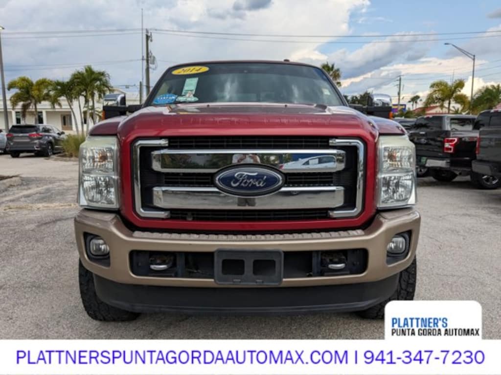 Used 2014 Ford Super Duty F-350 SRW XLT Crew Cab Pickup
