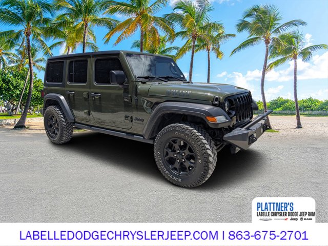 Used 2021 Jeep Wrangler Unlimited Willys Sport SUV