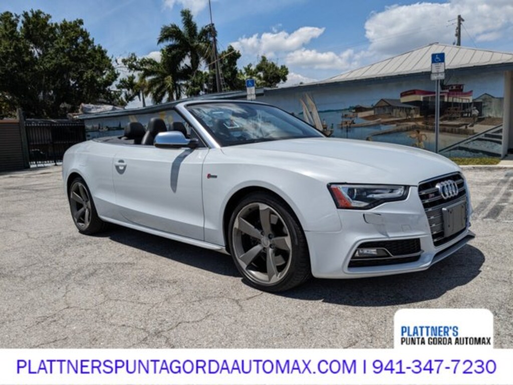 Used 2017 Audi S5 Cabriolet Convertible