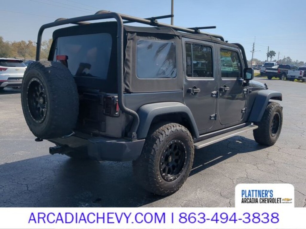 Used 2018 Jeep Wrangler JK Unlimited Willys Wheeler W SUV