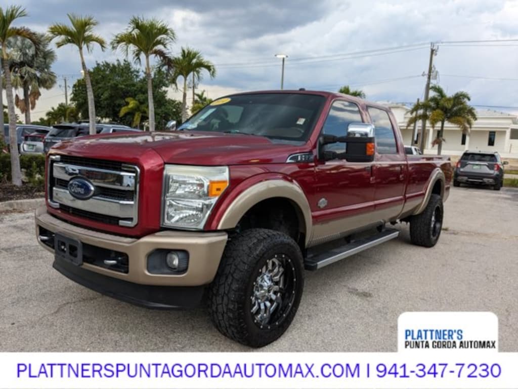 Used 2014 Ford Super Duty F-350 SRW XLT Crew Cab Pickup
