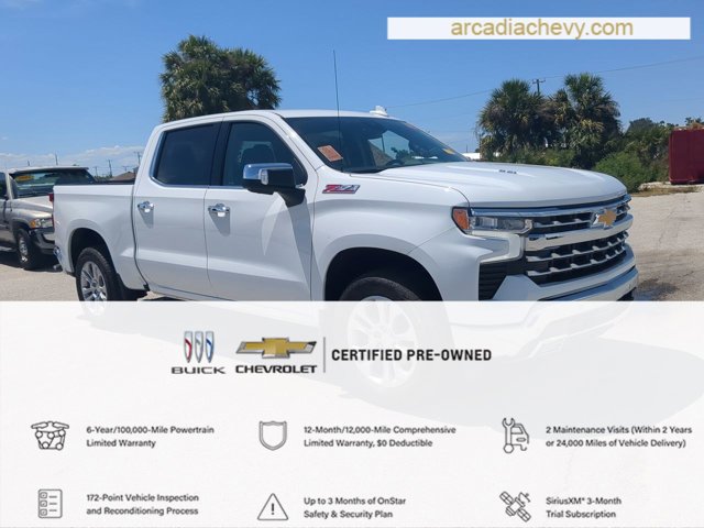 Used 2023 Chevrolet Silverado 1500 LTZ Crew Cab Pickup