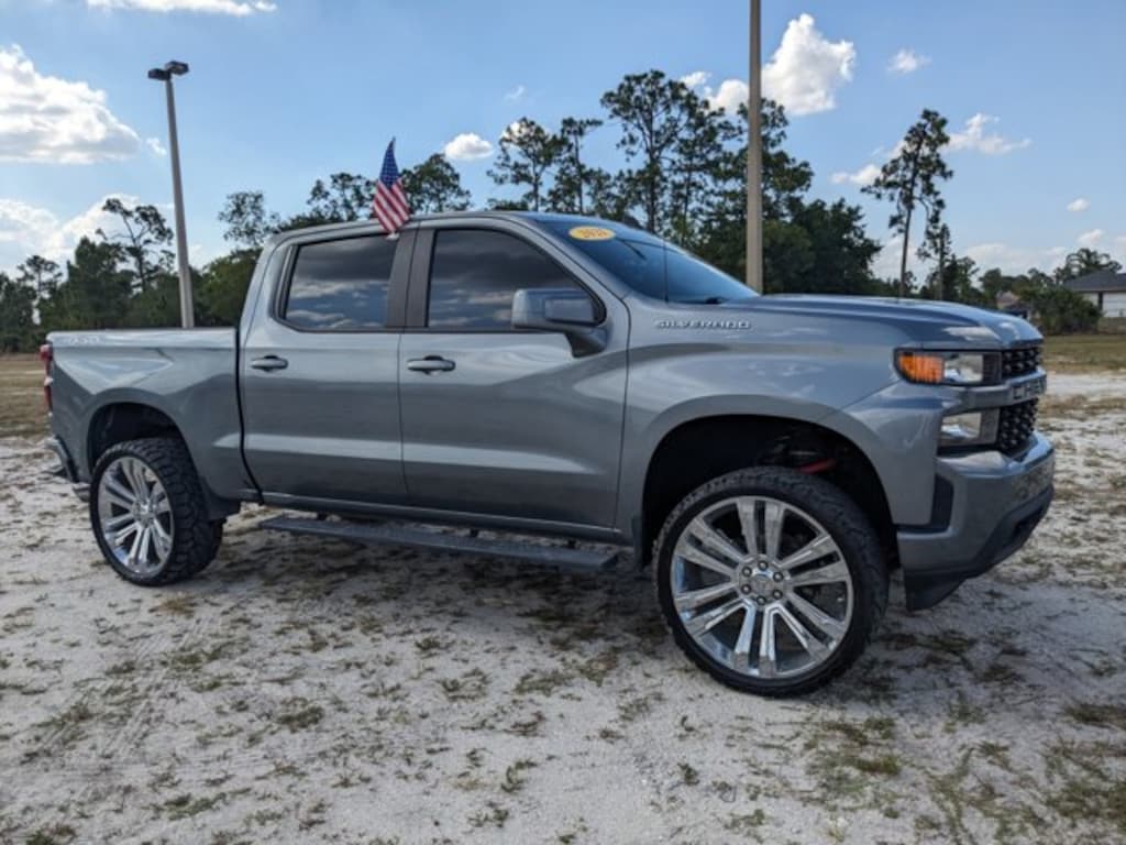 Used 2021 Chevrolet Silverado 1500 Custom Crew Cab Pickup