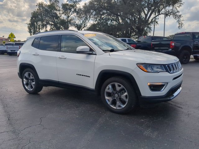 Used 2021 Jeep Compass Limited with VIN 3C4NJCCB9MT528291 for sale in Chiefland, FL