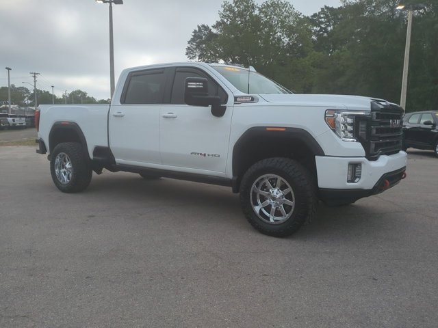Used 2021 GMC Sierra 2500HD AT4 with VIN 1GT49PEYXMF208453 for sale in Chiefland, FL