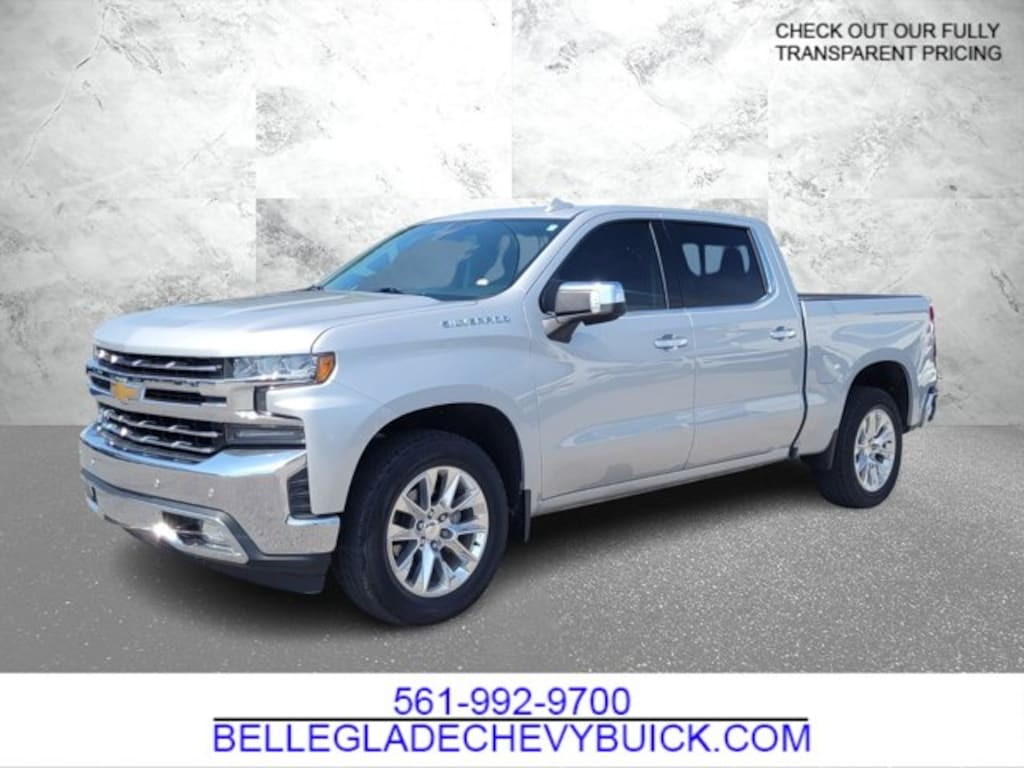 Used 2019 Chevrolet Silverado 1500 LTZ Truck Crew Cab