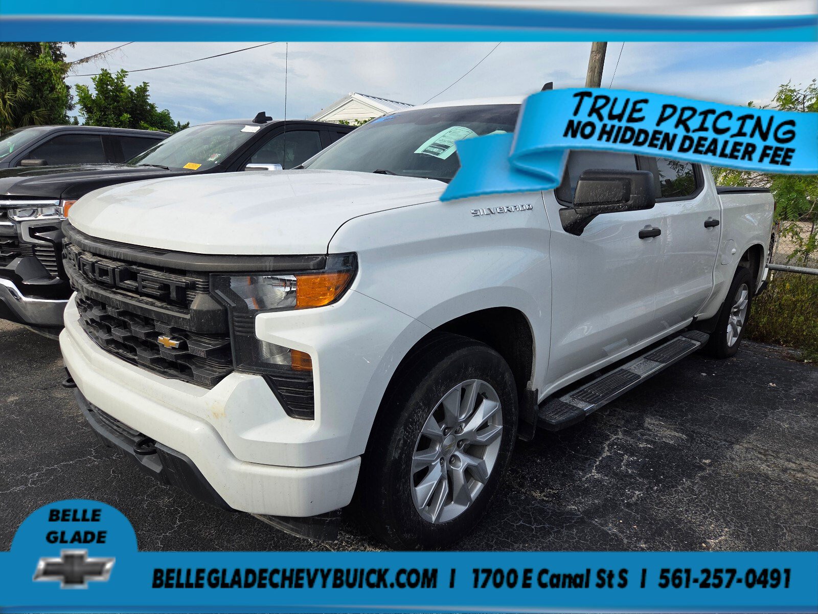 Used 2023 Chevrolet Silverado 1500 Custom Truck Crew Cab
