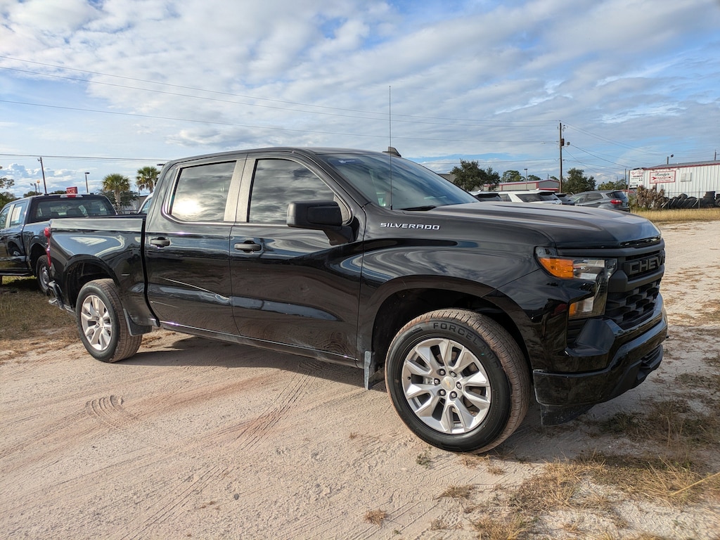 Used 2022 Chevrolet Silverado 1500 Custom 2WD Crew Cab 147 Custom