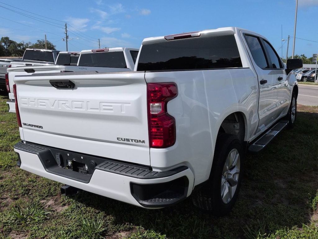 Used 2022 Chevrolet Silverado 1500 Custom 2WD Crew Cab 147 Custom